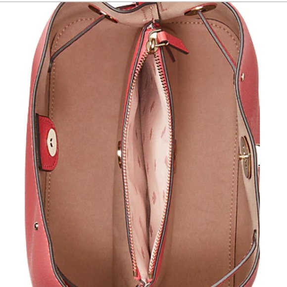 Kate Spade Marti Large bucket bag in watermelon - Picture 4 of 15